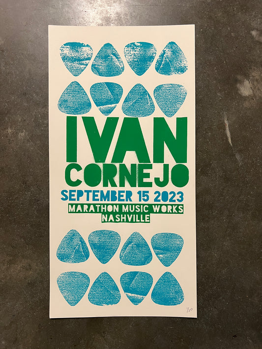 Ivan Cornejo at Marathon Music Works Poster 9/15/2023