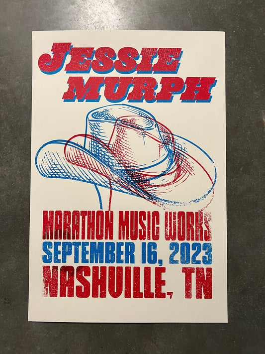 Jessie Murph at Marathon Music Works Poster 9/16/2023