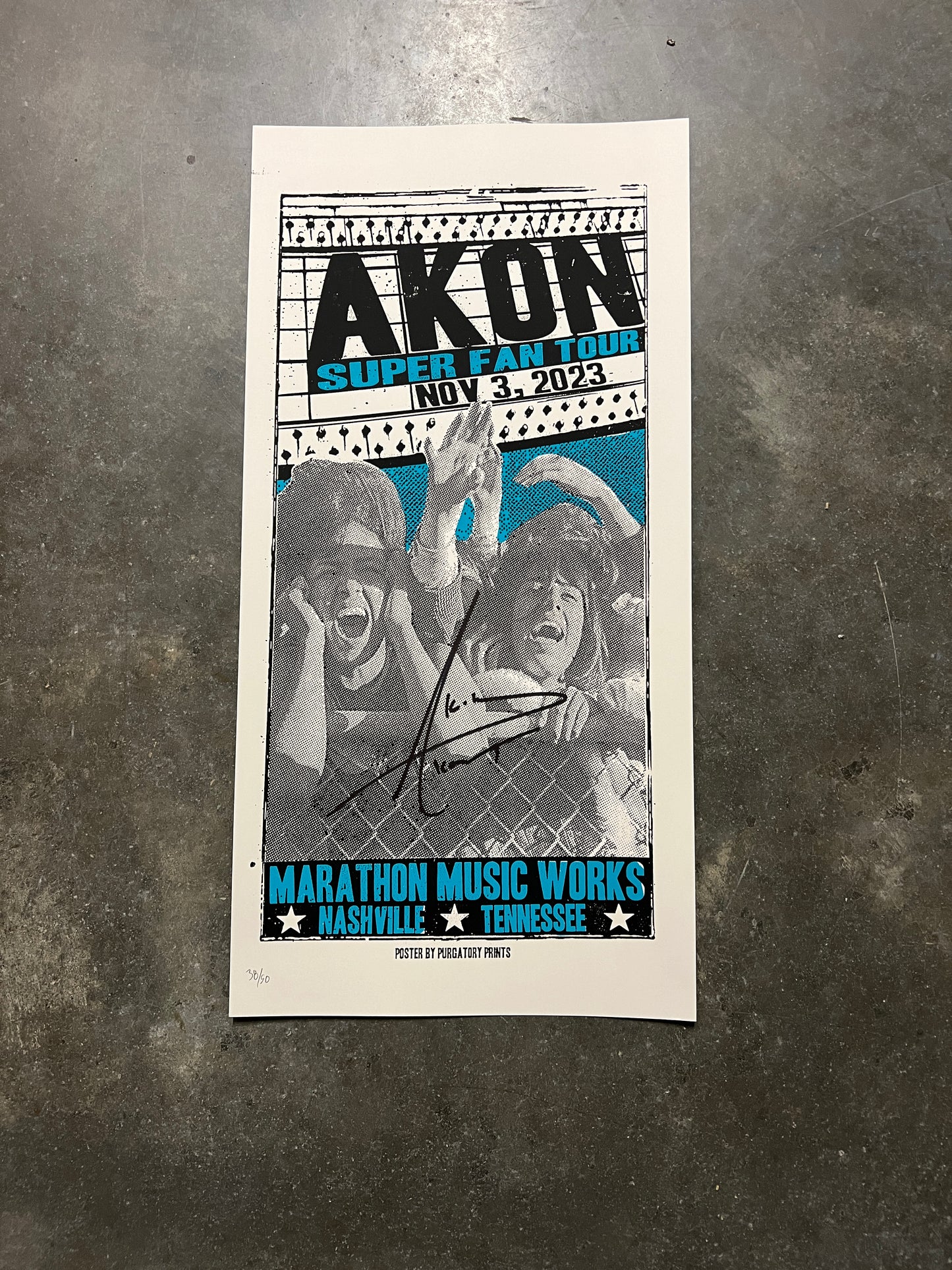 Akon Posters (Autographed)